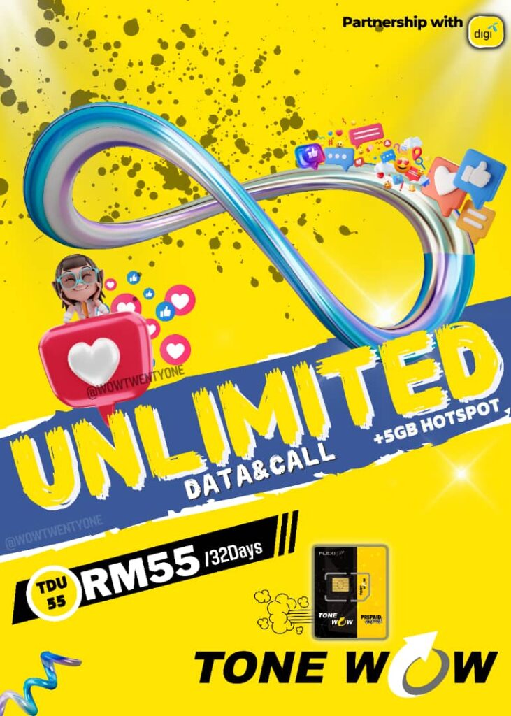 tone wow unlimited data