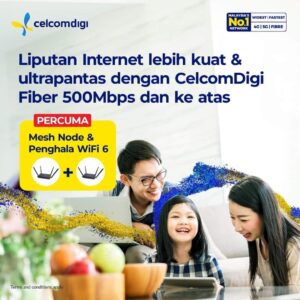 CelcomDigi Home Fibre – FREE 6 Months of Fibre