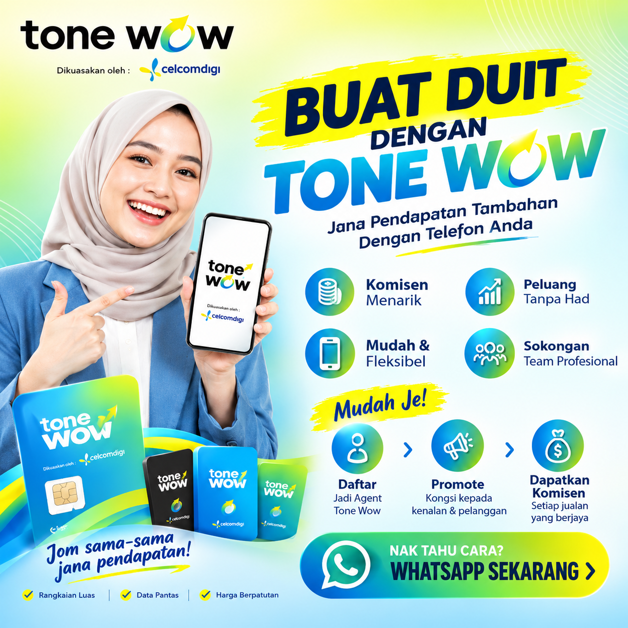 Buat Duit Dengan Tone Wow!